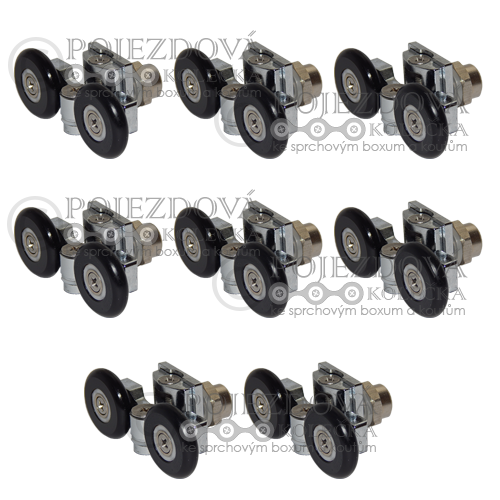 Zvýhodněná sada pojezdových dvoj koleček B07 